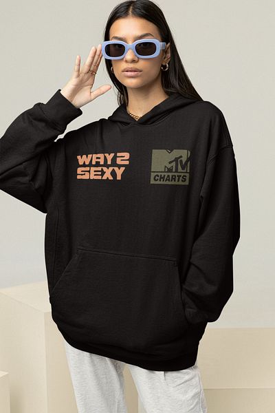 SEVBANO Drake Way 2 Sexy Printed Unisex Oversize Design Rapper Singer Hoodie