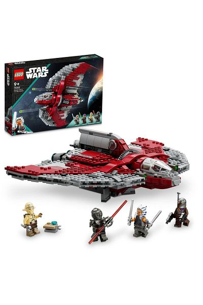 LEGO Star Wars Ahsoka Tano T-6 Jedi Shuttle - 75362, 9+ Star Wars Set (601 Pieces)
