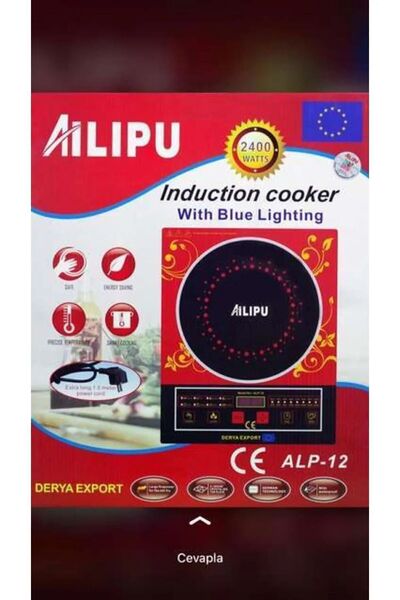 St Morritz Aılıpu Alp-12 Tek Gözlü Dokunmatik Elektrikli Indüksiyonlu OcaK