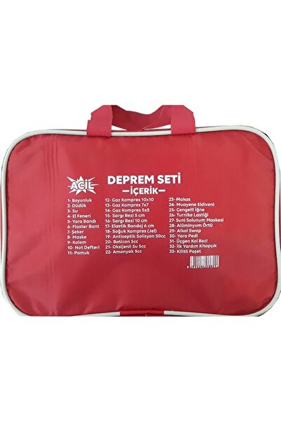 KKDAVM BOX S.o.s Deprem Çantası