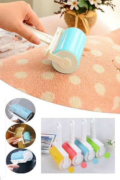 AKCAKESE Washable Lint and Dust Collection Roller