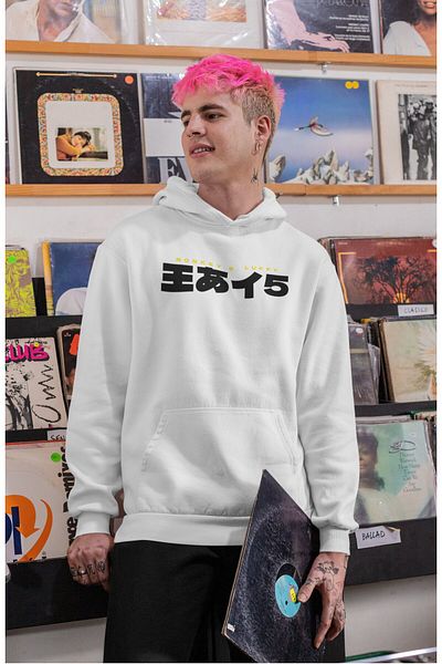 Fuddy Moda Luffy Gear 5 Unisex Hooded Oversize Sweatshirt - Back Printed, One Piece Themed Anime Hoodie