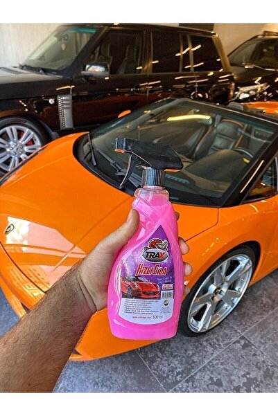 Oto Araba Araç Yıkama Süngeri Ve Süper Etkili Araba Oto Cilası Hızlı Cila Muhteşem Parlaklık 500 ml