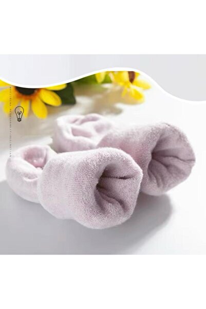 HANKARAYEL Női téli zokni - pamut, vastag frottír, hűtőborda, puha színek 6 pár