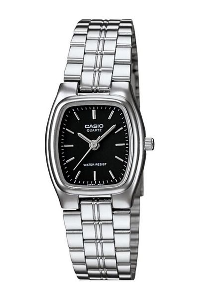 Casio Silver Black Color Women's Wristwatch