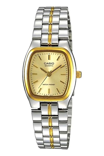 Casio Gold Silver Color Women's Wristwatch