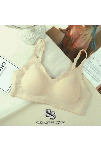 F.K Laser Cut Soft Thin Strap Bralet - Removable Pad
