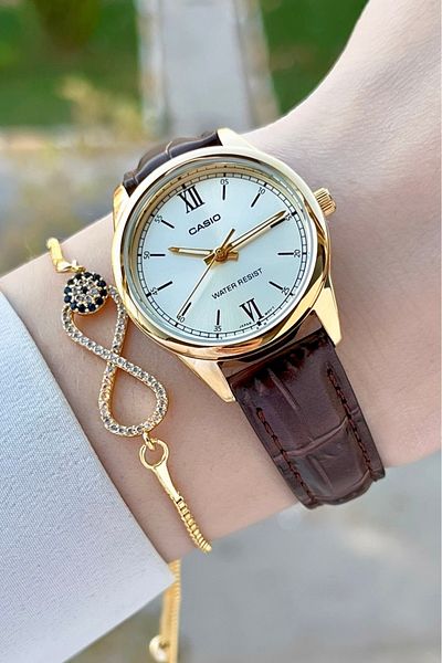 Casio Brown Color Women's Wristwatch