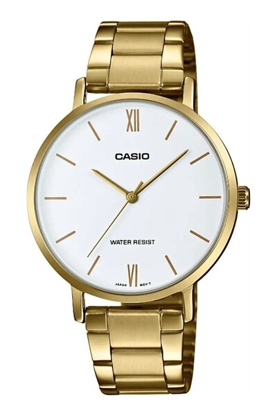 Casio Gold White Color Women's Wristwatch