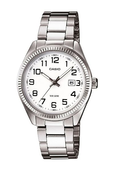 Casio Silver White Color Women's Wristwatch