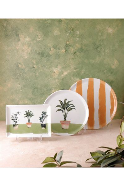 Porland Utkan 18 Piece Catering and Breakfast Set