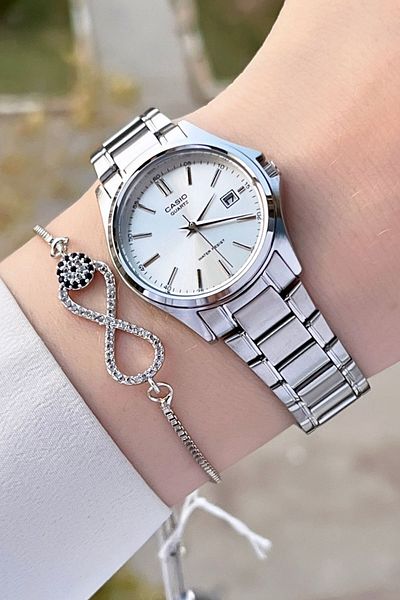 Casio Silver Color Women's Wristwatch