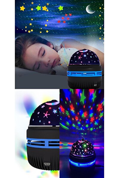 Genel Markalar "Yıldızlı Gece Projeksiyon Lambası: Rahatlatıcı Atmosfer ve Eğlenceli Aydınlatma İçin Harika!"