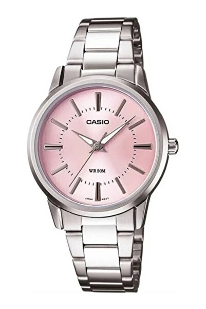 Casio Silver Pink Color Women's Wristwatch