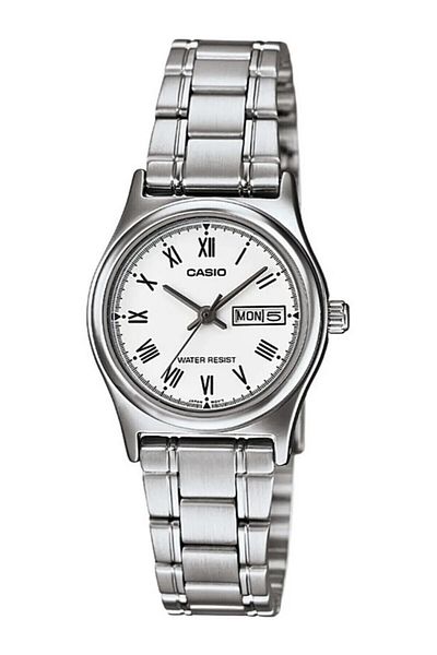 Casio Silver White Color Women's Wristwatch
