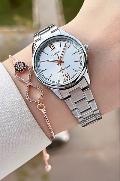 Casio Silver Color Women's Wristwatch