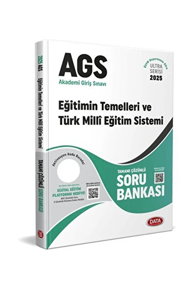 Data Yayınları Data 2026 MEB-AGS Eğitimin Temelleri ve Türk Milli Eğitim Sist...