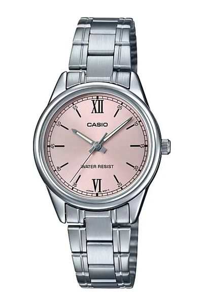 Casio Silver Pink Color Women's Wristwatch