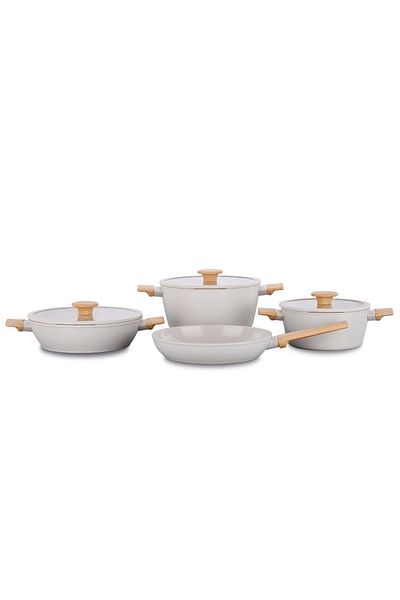 KORKMAZ Seravita A2793 7 Piece Cookware Set