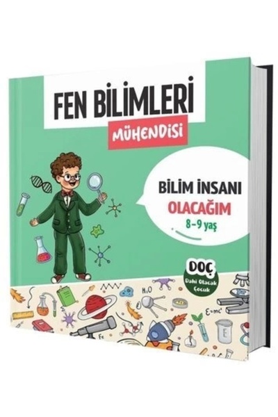 Dahi Olacak Çocuk Yayınları 3. Sınıf Fen Bilimleri Mühendisi (8-9 Yaş)