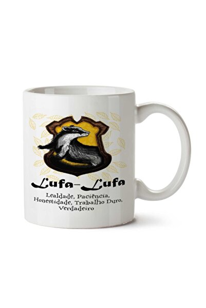 ART HEDİYE HP Lufa-Lufa Hogwarts 2 Two Sided Printed Mug