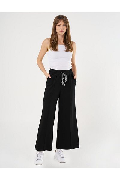 KYR Black Knitted Trousers - Stitched