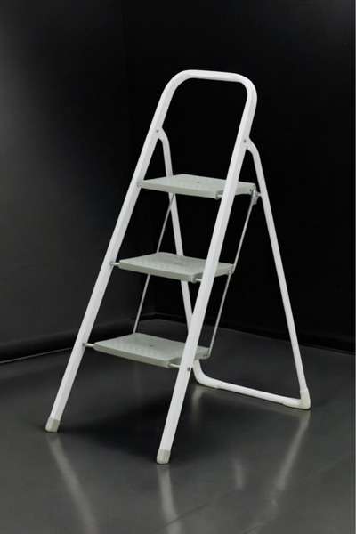 Sevinse Home 3 Basamaklı Katlanabilir Paslanmaz Çelik Merdiven