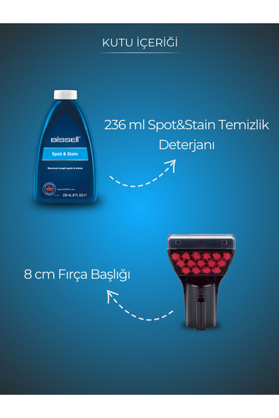 Bissell Spotclean Proheat Halı - Koltuk Yıkama Ve Leke Çıkarma Makinesi