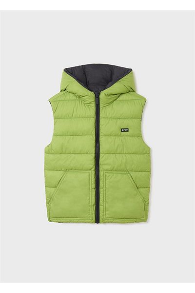 MAYORAL Men's Double Sided Hooded Vest