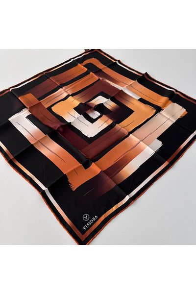 Vissona IPK3802 Μοντέλο Twill Μεταξωτό Κασκόλ