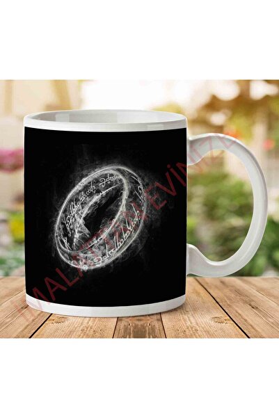 ART HEDİYE 1-1530 سيد الخواتم خاتم واحد للقيام به جميع كوب الكوب المطبوع على ...