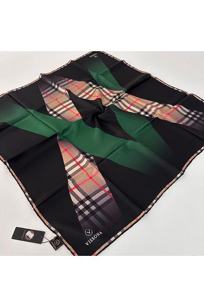 Vissona Μεταξωτό κασκόλ Twill Ipk0608