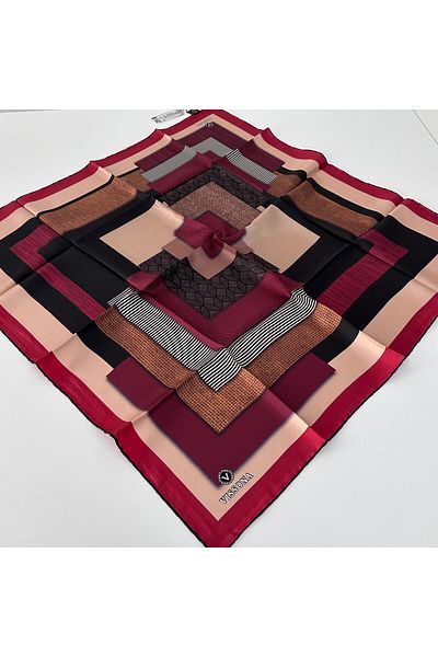 Vissona IPK3202 Μοντέλο Twill Μεταξωτό Φουλάρι