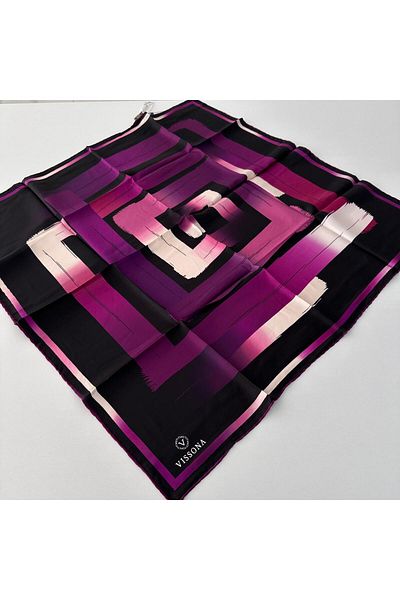 Vissona IPK3806 Μοντέλο Twill Μεταξωτό Κασκόλ