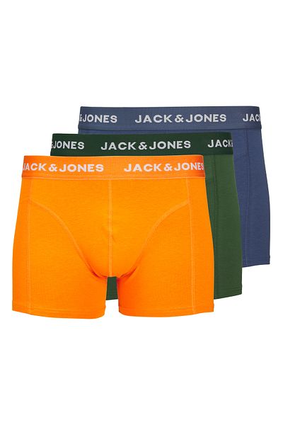 Jack & Jones Ανδρικό λογότυπο Boxer 3 τεμαχίων - Kex