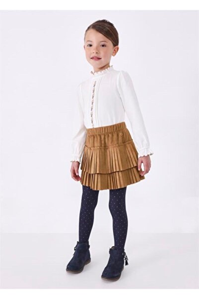 MAYORAL Girl's Pleated Skirt