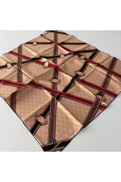 Vissona IPK5506 Μοντέλο Twill Μεταξωτό Κασκόλ