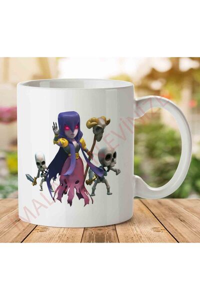 ART HEDİYE 1-2337 Clash of Clans Two Sides Printed Mug Cup.Jpg