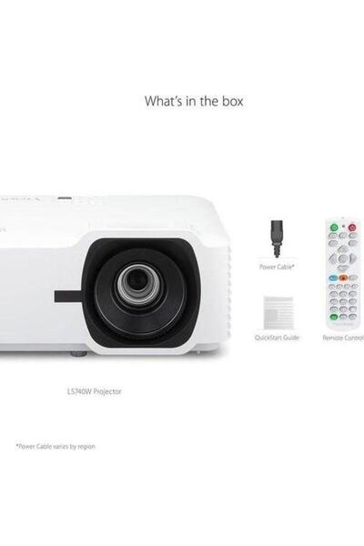 ViewSonic Ls740w Wxga 1280x800 5000al Lazer Projeksıyon
