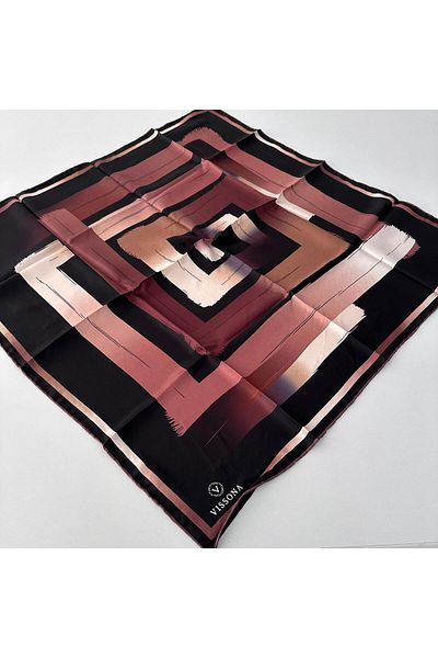 Vissona IPK3803 Μοντέλο Twill Μεταξωτό Κασκόλ