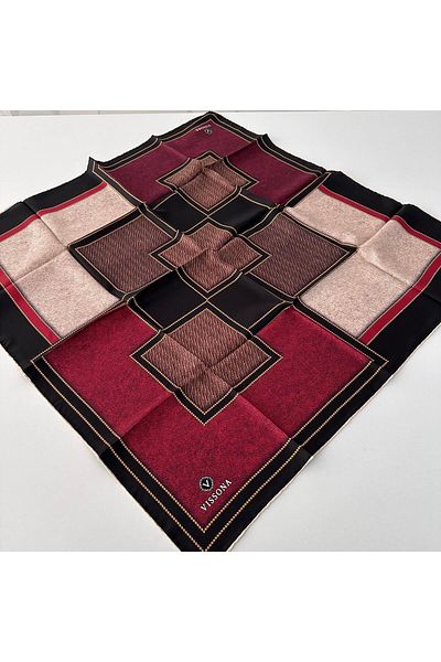 Vissona IPK3706 Μοντέλο Twill Μεταξωτό Κασκόλ