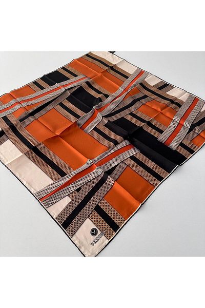 Vissona IPK4007 Μοντέλο Twill Μεταξωτό Κασκόλ