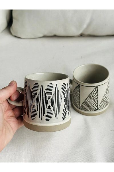 Warm Design كوب مزخرف