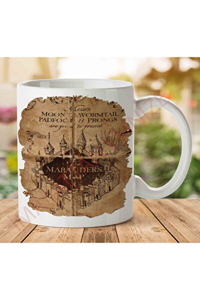ART HEDİYE 1-1047 HP Mapa Dos Marotos Two Sided Printed Mug