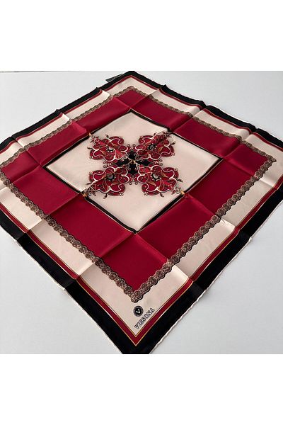 Vissona IPK4508 Μεταξωτό κασκόλ Twill