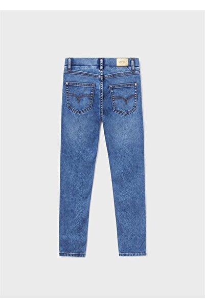 MAYORAL Kız Düğmesiz Jean Pantolon