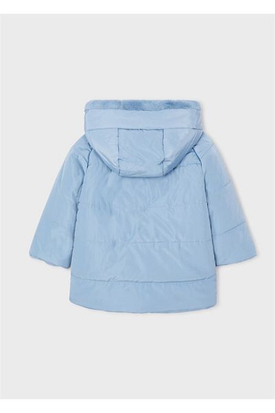 MAYORAL Girl's Double Sided Plush Coat