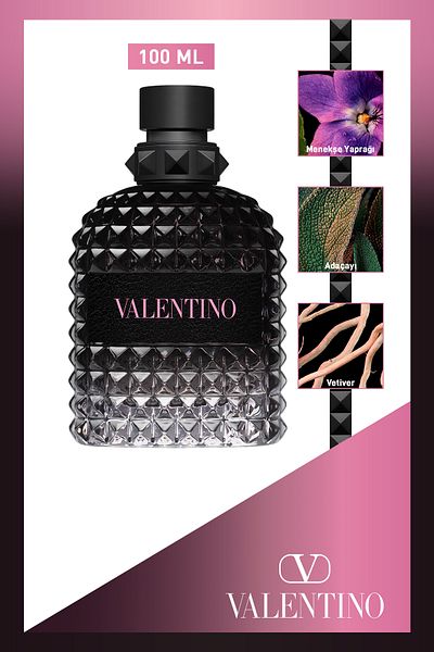 Valentino Born In Roma Uomo Erkek Eau De Toilette 100 ml 3614272761469