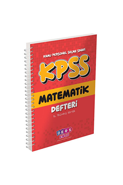 Murat Yayınları KPSS Matematik Defteri (DK)
