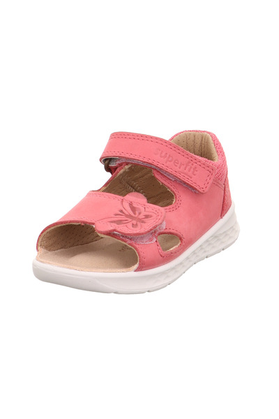 Superfit Kız Çocuk Nubuk Pembe Sandalet